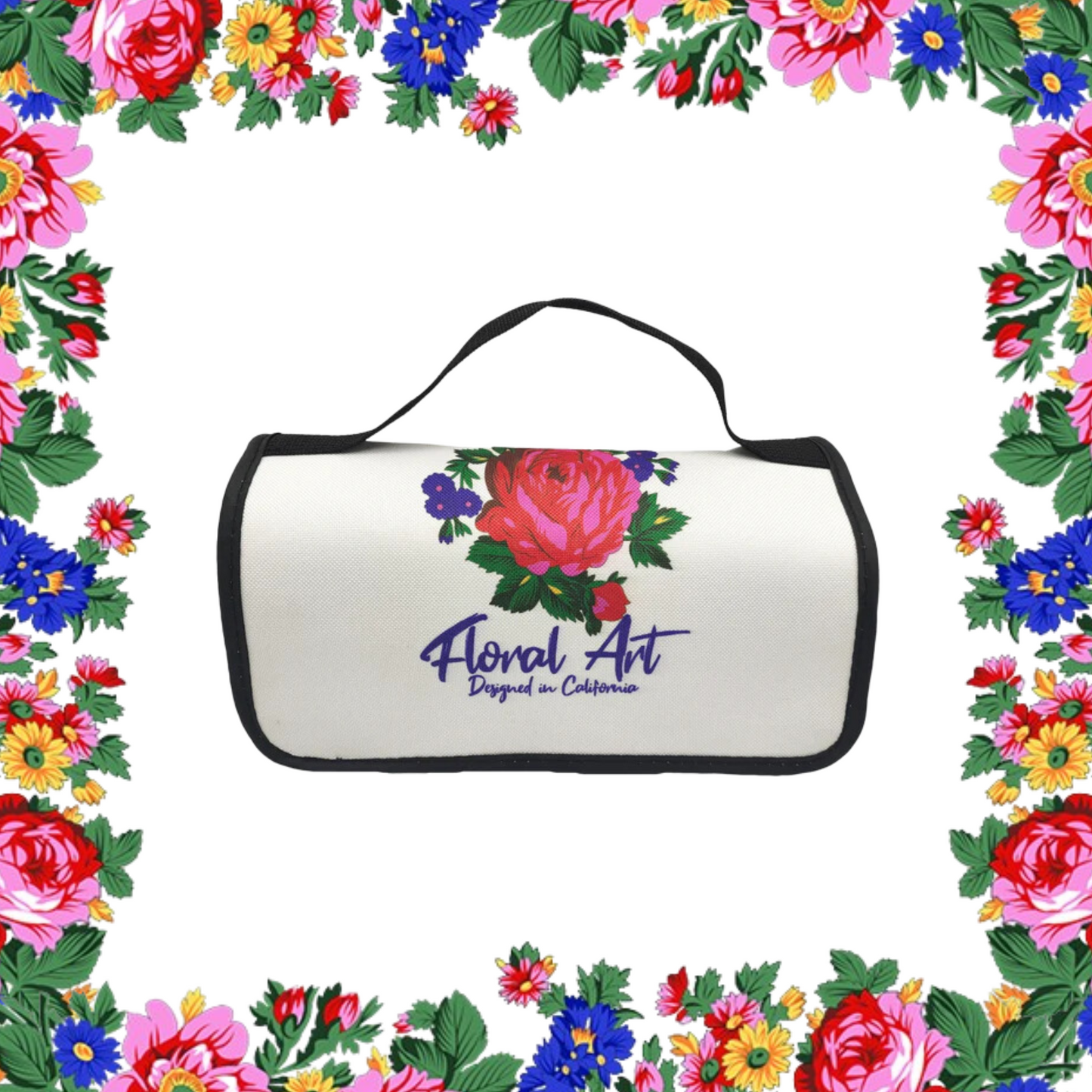 Floral Art Picnic Mat