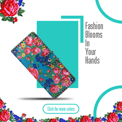 Kokum Floral Art Ladies Wallet