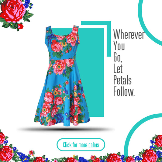 Kokum Floral Ladies Dress