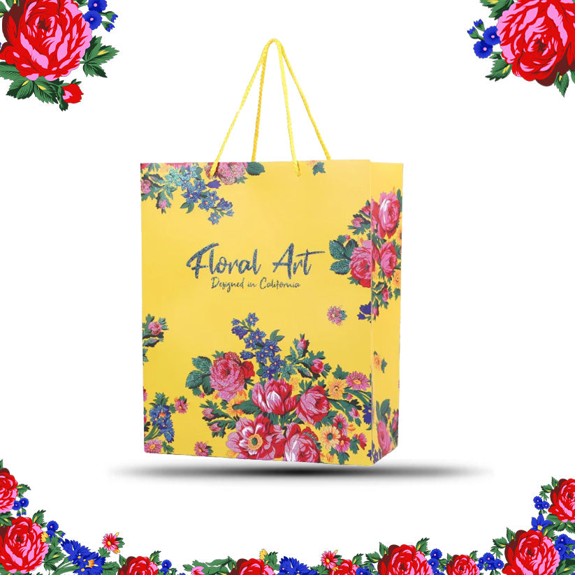 Kokum Floral Art Gift Bag