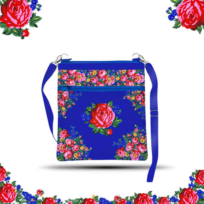 Kokum Floral Art Crossbody Bag