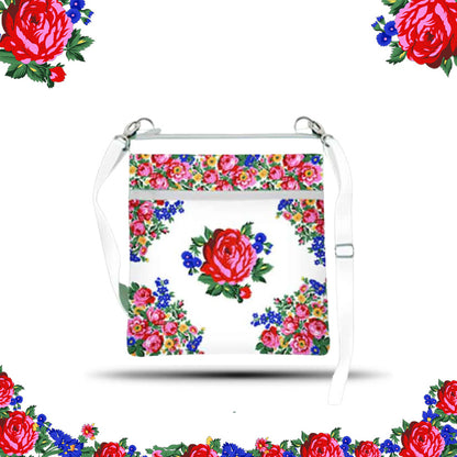 Kokum Floral Art Crossbody Bag