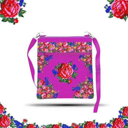 Kokum Floral Art Crossbody Bag