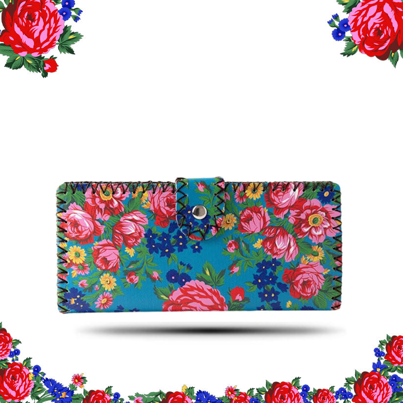 Kokum Floral Art Ladies Wallet