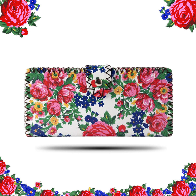 Kokum Floral Art Ladies Wallet