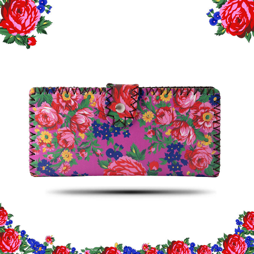 Kokum Floral Art Ladies Wallet